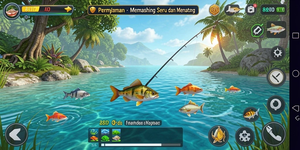 Tangkapan ikan besar dalam gameplay yang menarik di 88ID.