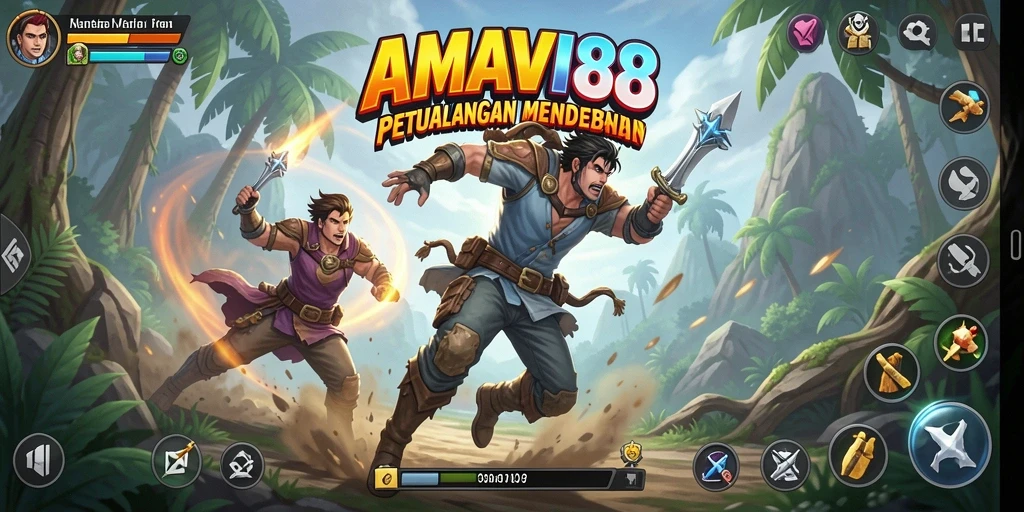 Gameplay mendebarkan penuh aksi di AMAVI88.