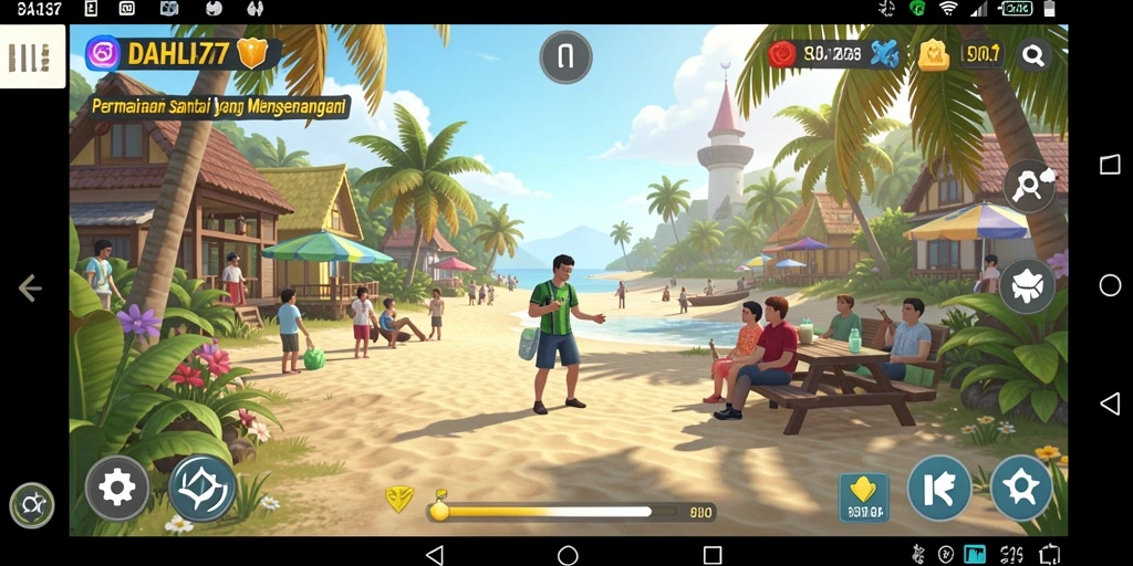 Tampilan menawan gameplay DAHLIA77 yang menyenangkan dan interaktif.