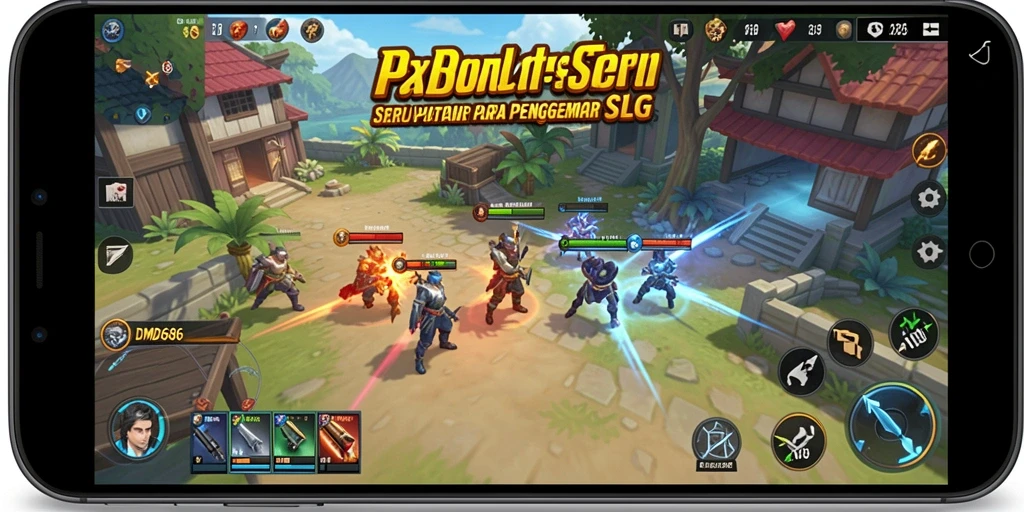 Gambaran gameplay DMD686 yang menantang dan seru.
