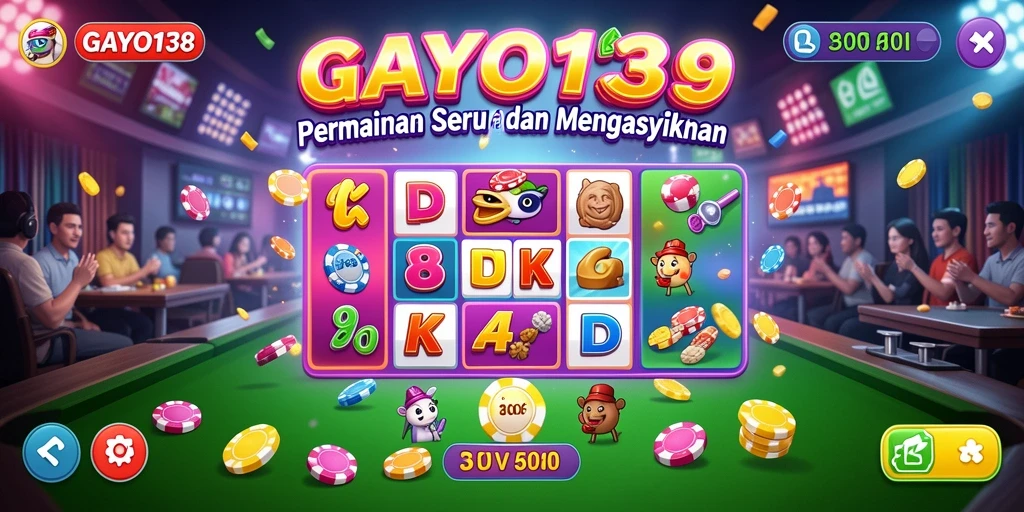 Tampilan gameplay Bingo yang seru di GAYO138.