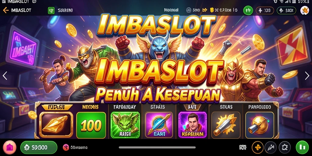 Gameplay IMBASLOT yang mengasyikkan dan penuh warna.