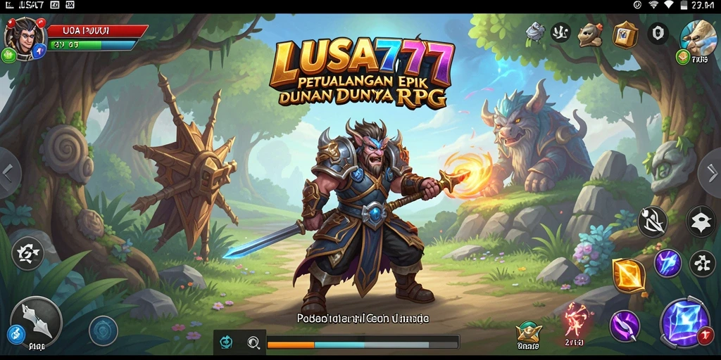 Tampilan gameplay yang menegangkan dalam LUSA777 dengan karakter yang beraksi.